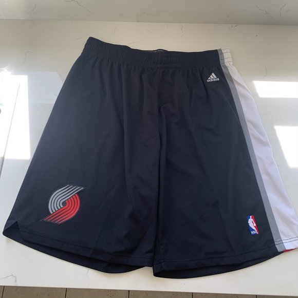 adidas Other - Portland Trailblazers Basketball Jersey Shorts